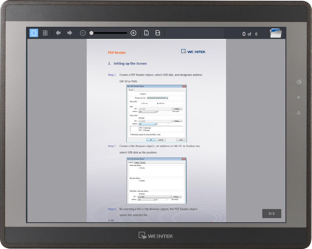 PDF Reader - KEPdisplays